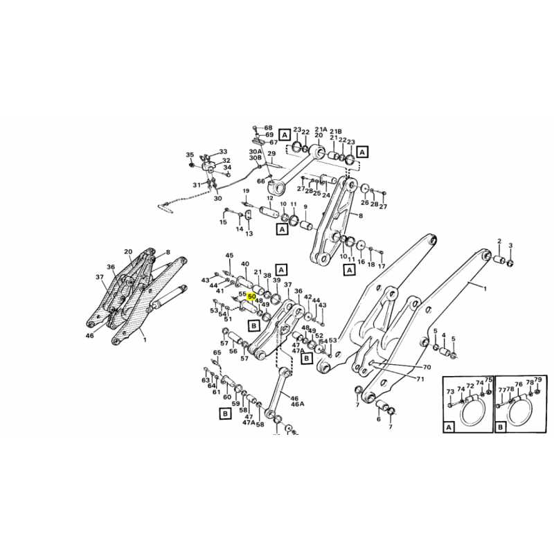 Штифт Volvo погрузчик 290X120