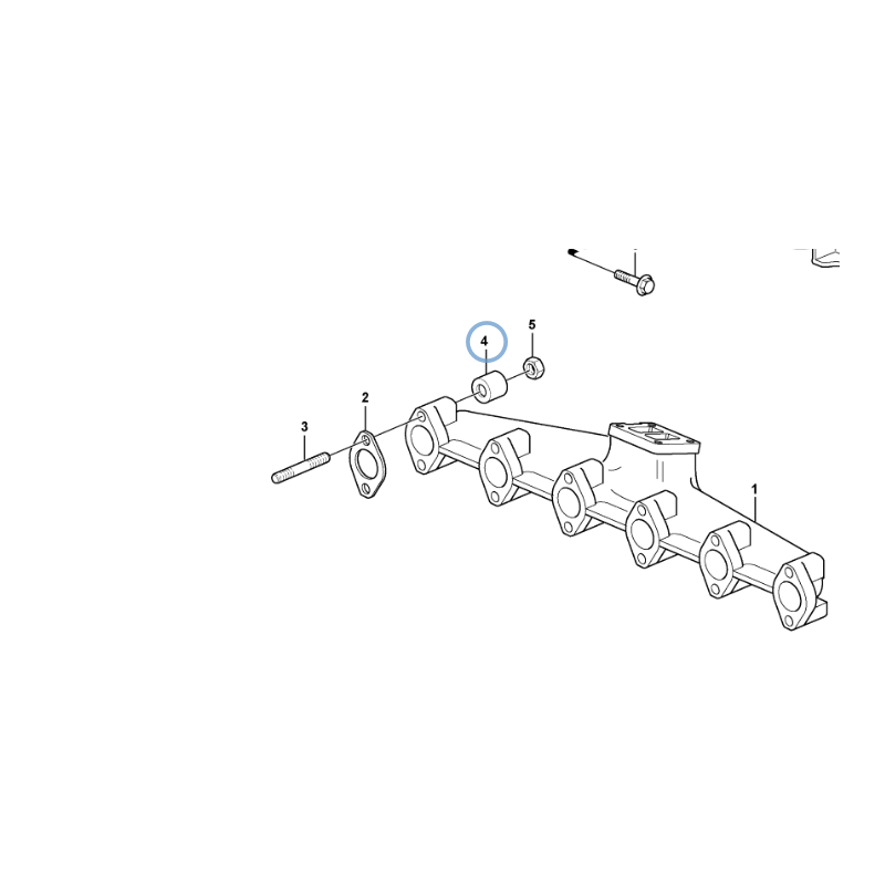 ПРОКЛАДКА ВТУЛКИ БОЛТА КОЛЛЕКТОРА VOLVO