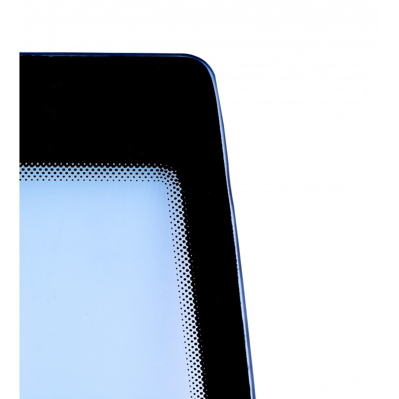 Стекло правая сторона передняя открываемая шелкография экскаватор-погрузчик JCB 2cx 333 / E9152