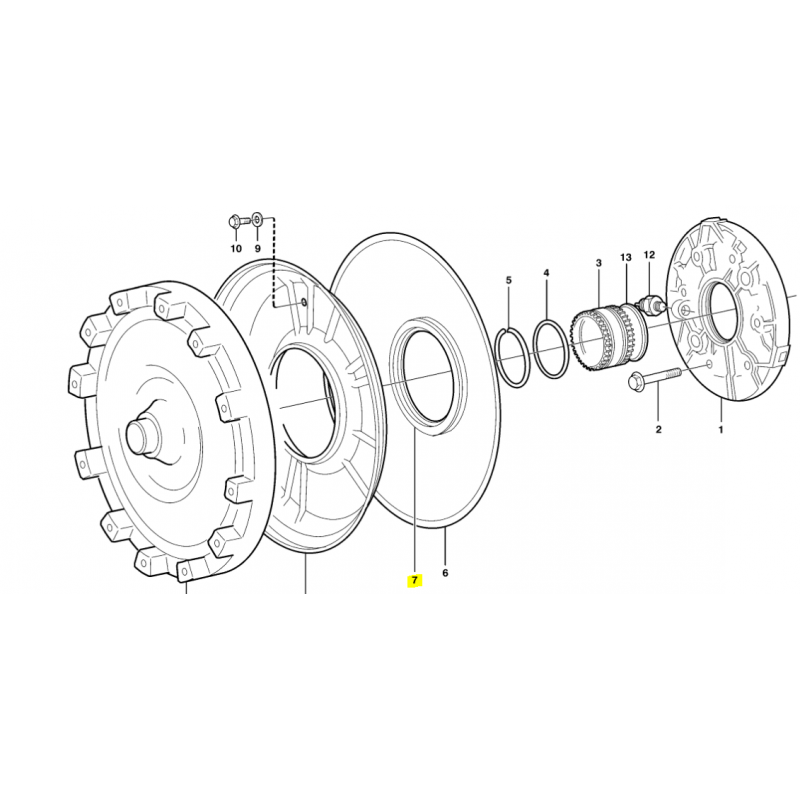 Гидроусилитель руля для самосвала Volvo