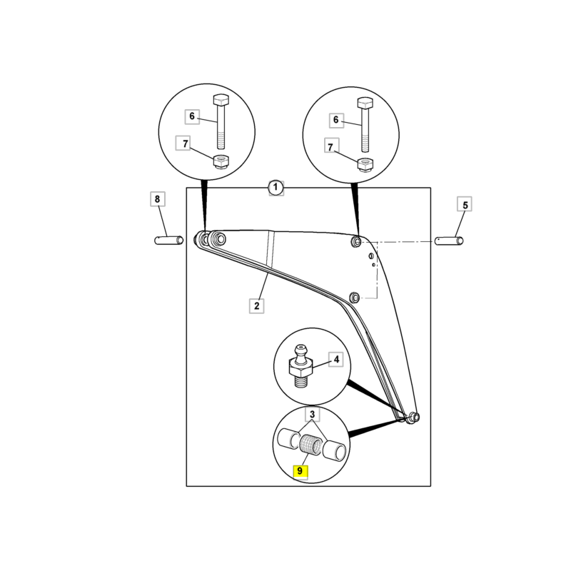 ПЕФОРИРОВАННАЯ ВТУЛКА МИНИ ЭКСКАВАТОРА ДЖКБ