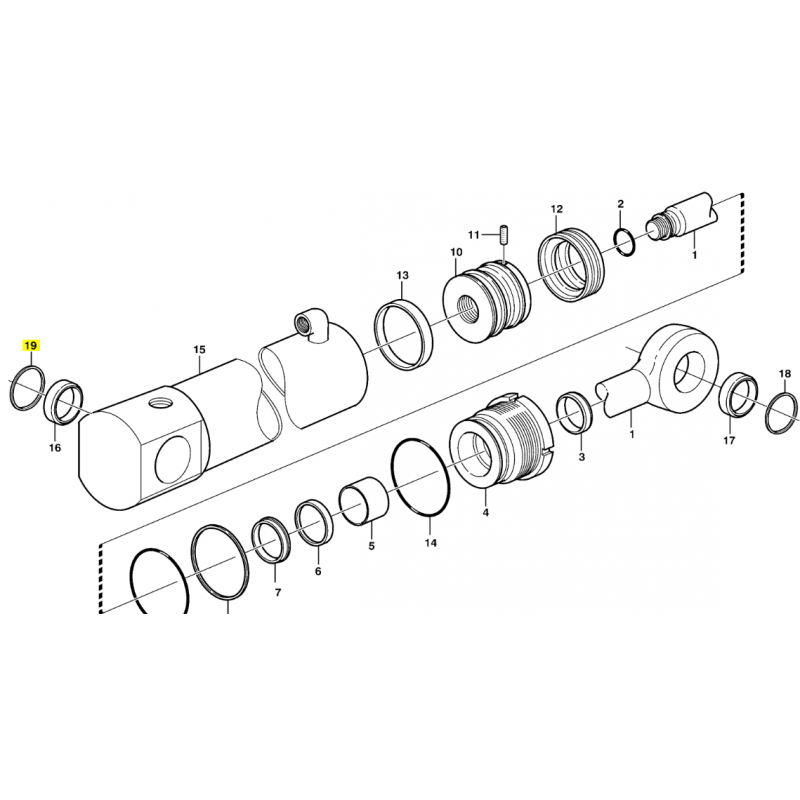 УПЛОТНЕНИЕ VOLVO ЭКСКАВАТОР-ПОГРУЗЧИК