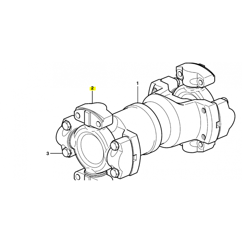 ПОПЕРЕЧНЫЙ ВАЛ САМОСВАЛ VOLVO