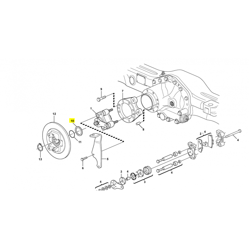 ДИСКОВАЯ ТОРМОЗНАЯ ШАЙБА VOLVO ЭКСКАВАТОР-ПОГРУЗЧИК