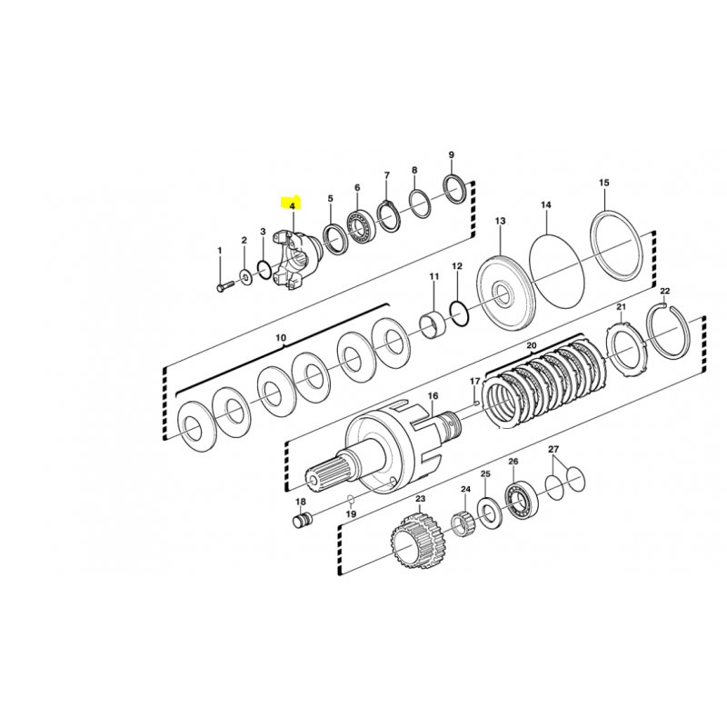 ФЛАНЕЦ OEM VOLVO ЭКСКАВАТОР-ПОГРУЗЧИК