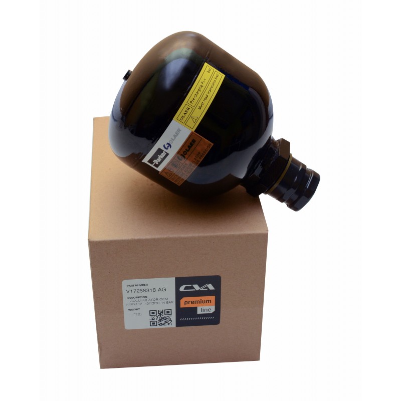 ГИДРАВЛИЧЕСКИЙ АККУМУЛЯТОР CVA/ ПАРКЕР ПОГРУЗЧИК VOLVO САМОСВАЛ