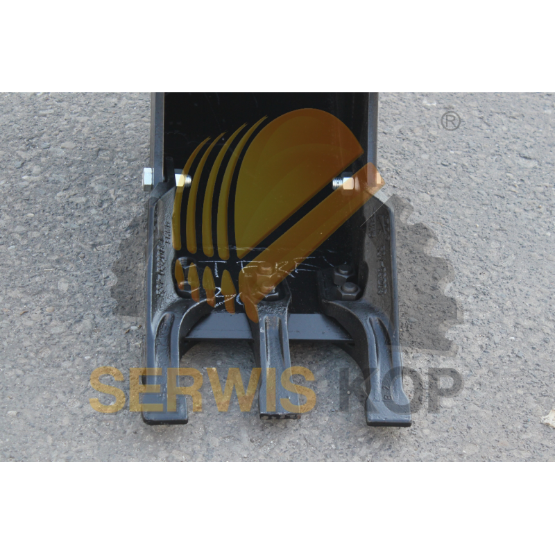 Bucket 30 cm suitable for TEREX 760, 820, 860, 970 HB400 - NEXGEN