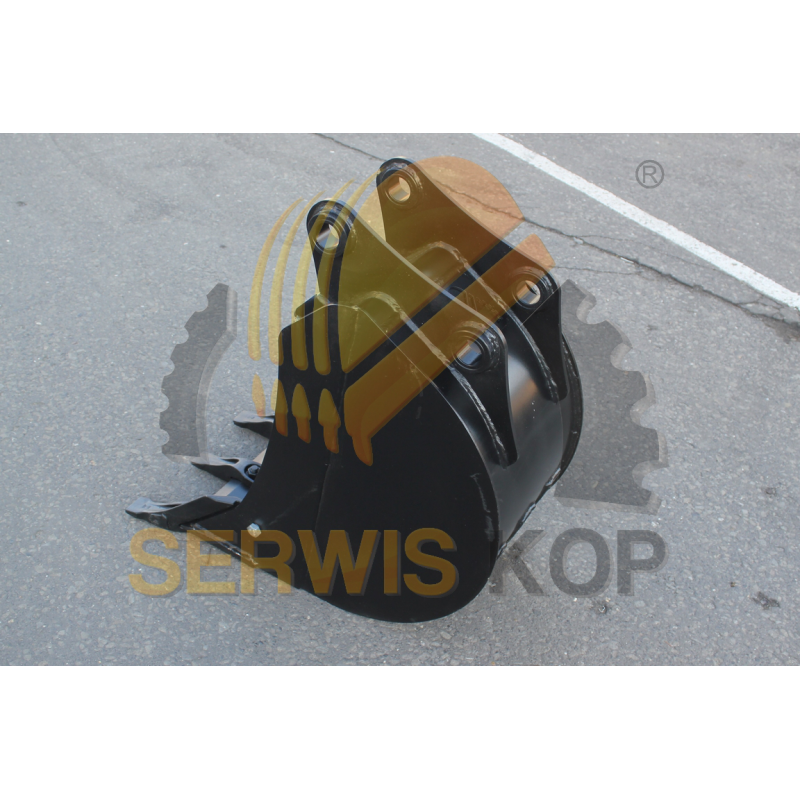 Bucket 40 cm suitable for TEREX 760, 820, 860, 970 HB400 - NEXGEN