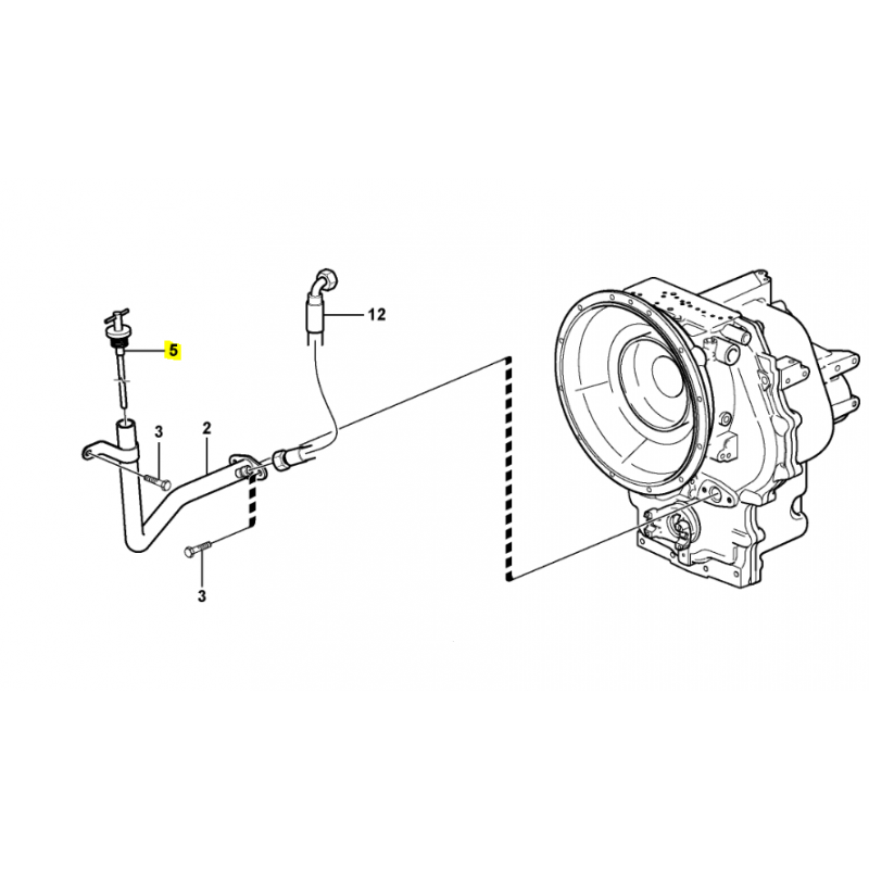 ПРОБКА VOLVO ЭКСКАВАТОР-ПОГРУЗЧИК