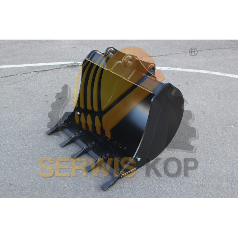 Bucket 90 cm suitable for TEREX 760, 820, 860, 970 HB400 - NEXGEN