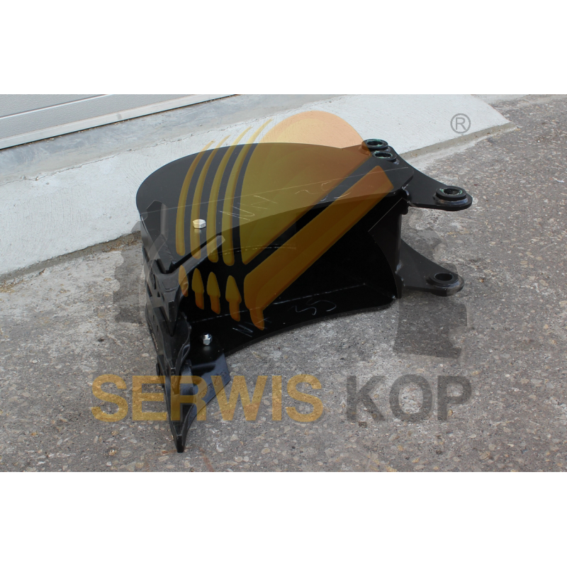 Bucket 35 cm suitable for NEW HOLLAND NH85, NH95, LB110, LB115 - HB400