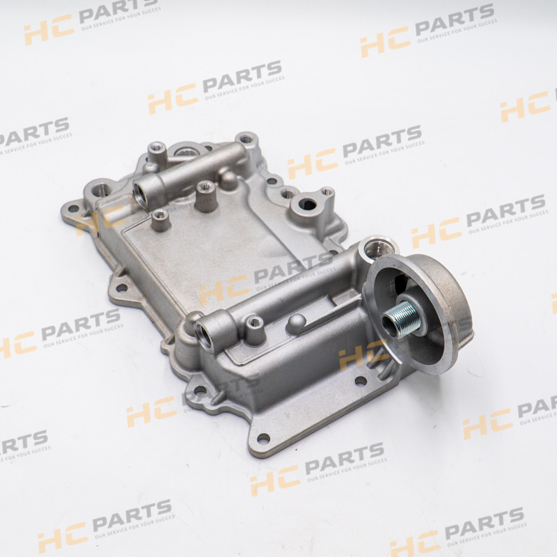 JCB Engine oil cooler housing DIESELMAX ECOMAX - AZERI PARTS