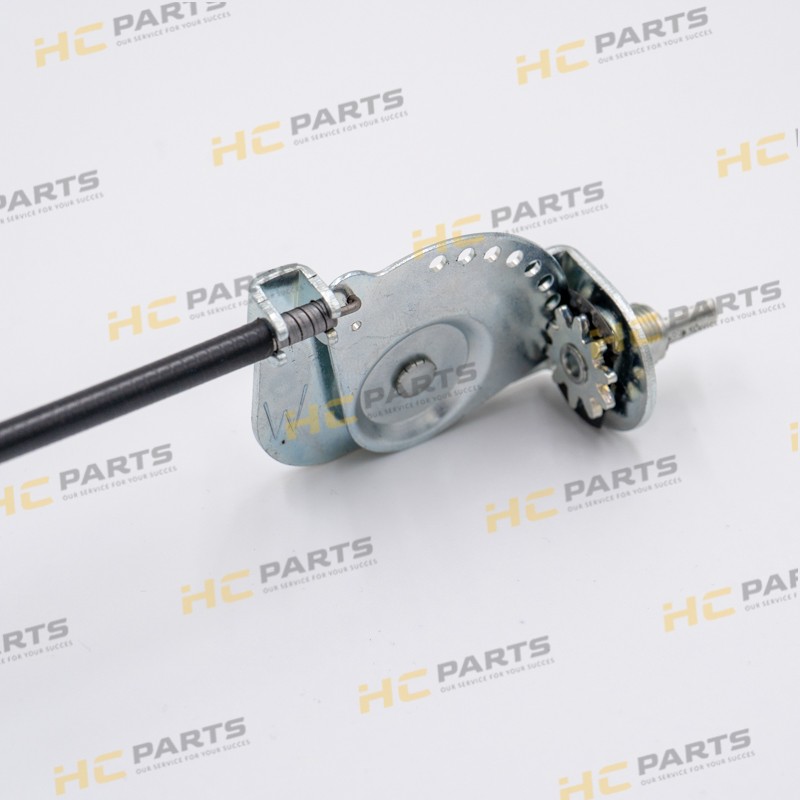 JCB Heater control cable - 3CX 4CX BERGSTROM