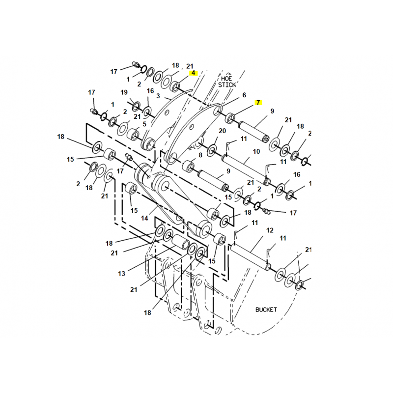 ВТУЛКА CVA ЭКСКАВАТОР CAT