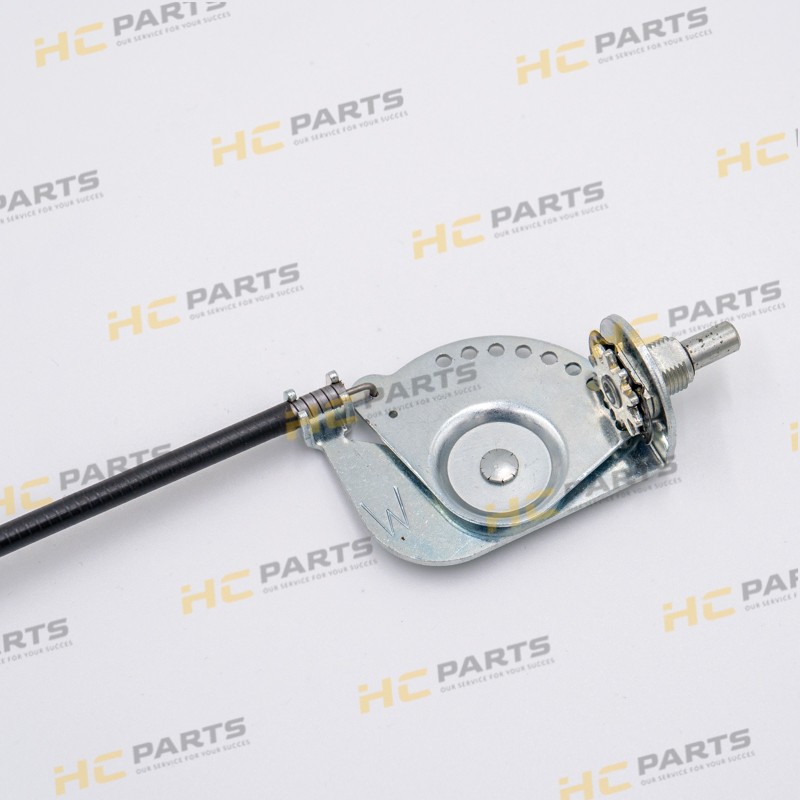 JCB Heater control cable - 3CX 4CX BERGSTROM