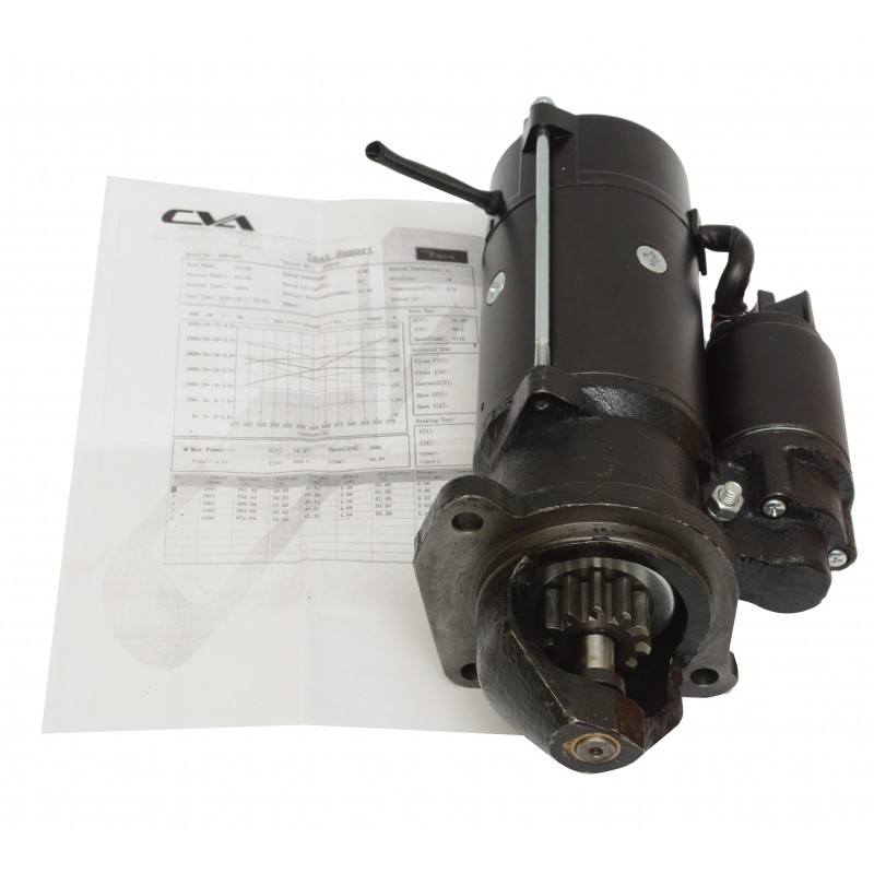 СТАРТЕР 24V CVA С ДИАГРАММОЙ JCB DIESELMAX