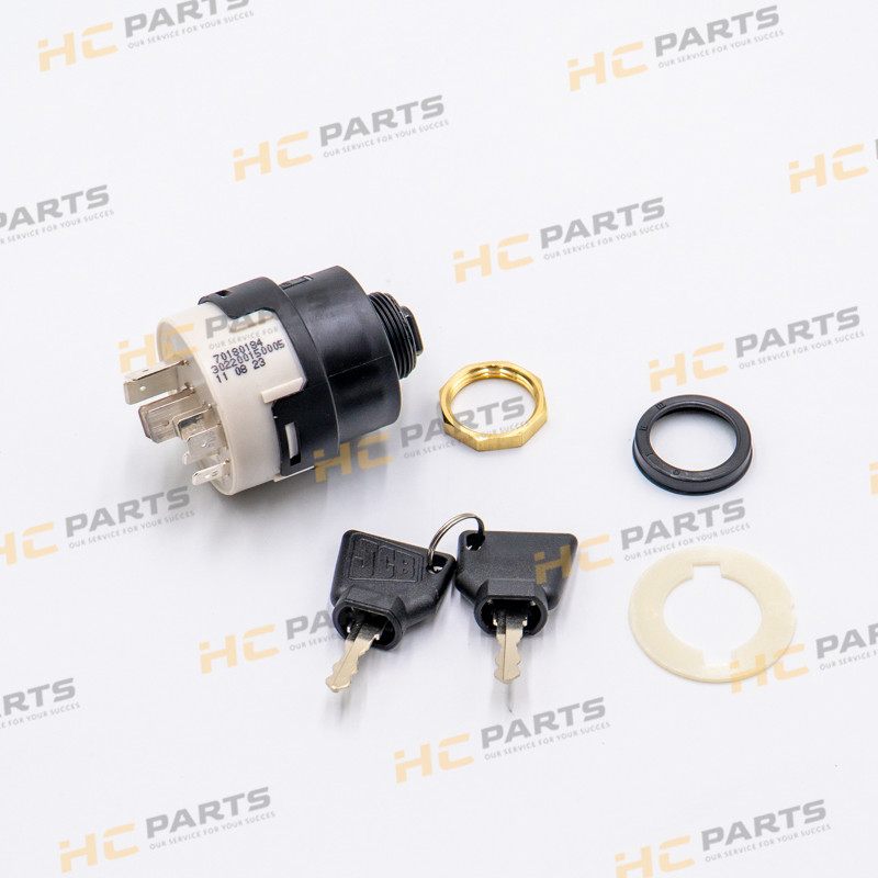 JCB Ignition Switch - 3CX 4CX OEM