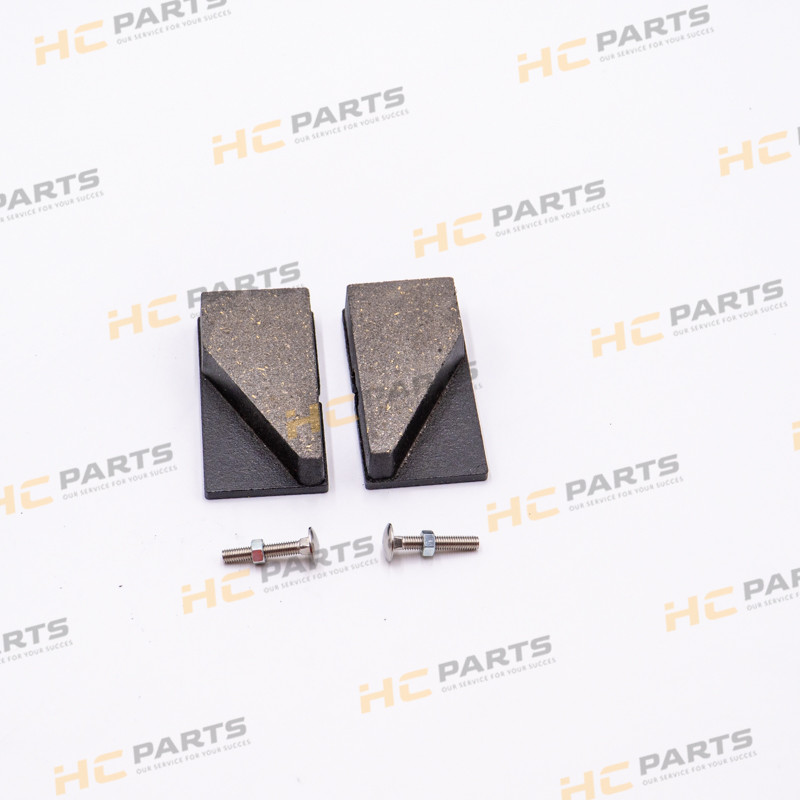 JCB ручной тормоз колодки-3CX 4CX STEINHOF (премиум качество)