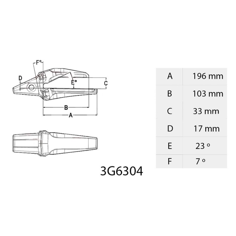 Адаптер зуба система J300