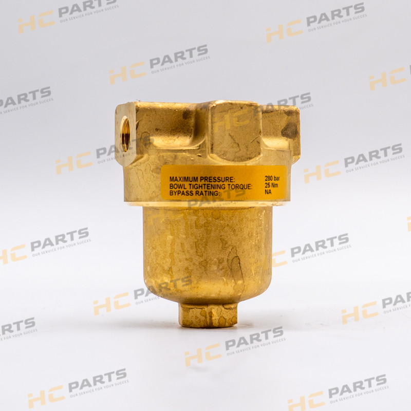 Гидравлический СЕРВОФИЛЬТР JCB в сборе с головкой-PARKER