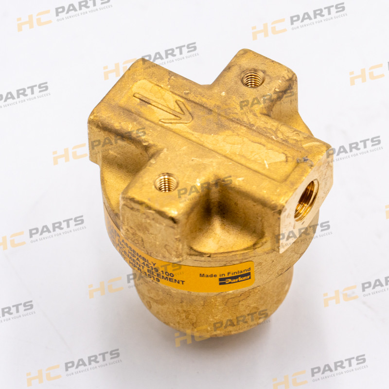 Гидравлический СЕРВОФИЛЬТР JCB в сборе с головкой-PARKER