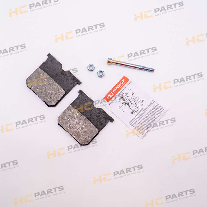 JCB тормозные колодки 2x - STEINHOF (премиум качество)