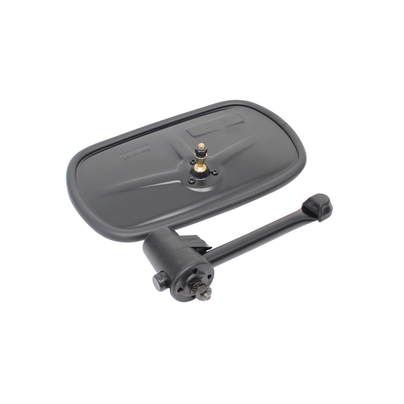 Exterior mirror with handle suitable for JCB 3CX 4CX