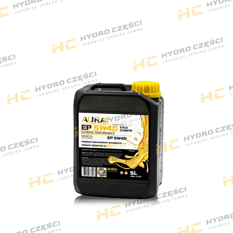 AURA - engine oil 5W40 CJ4 COLD CLIMATE 5L