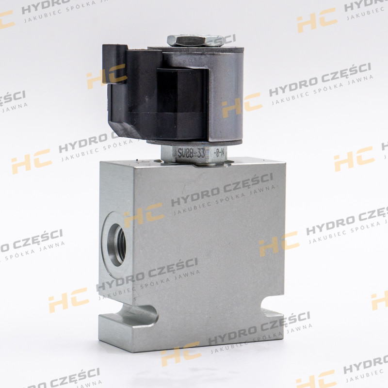 JCB Solenoid valve with coil - HYDRAFOCE