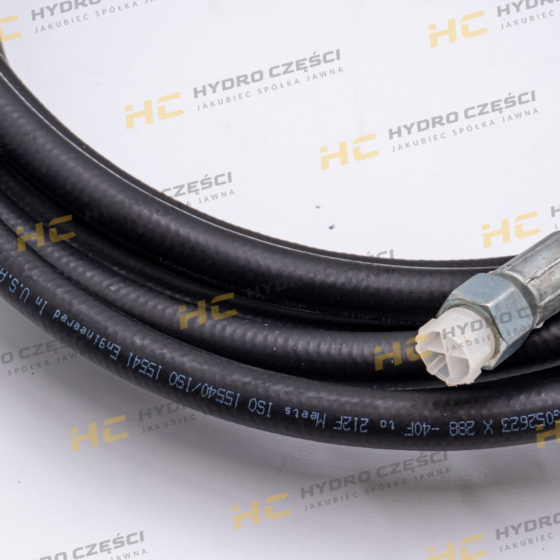 JCB BOOM hydraulic hose (separated) 3/8" BSP 4300mm - OEM