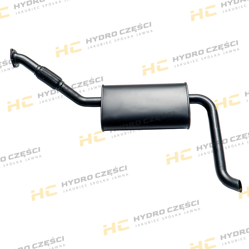 JCB Engine muffler PERKINS RE RG RJ - AZERI PARTS