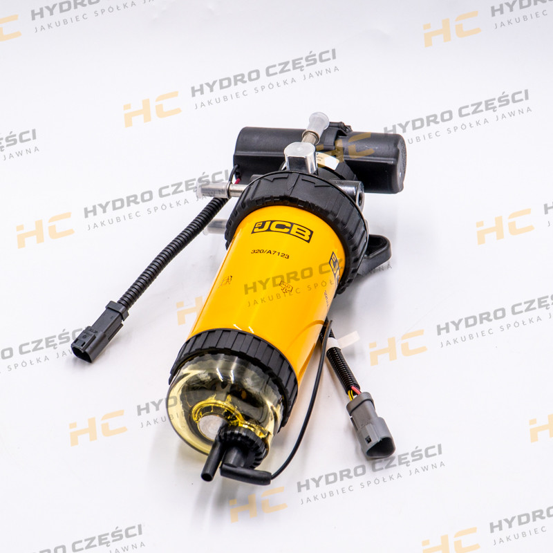 JCB Lift pump with fuel filter - ORIGINAL