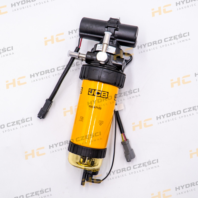 JCB Lift pump with fuel filter - ORIGINAL