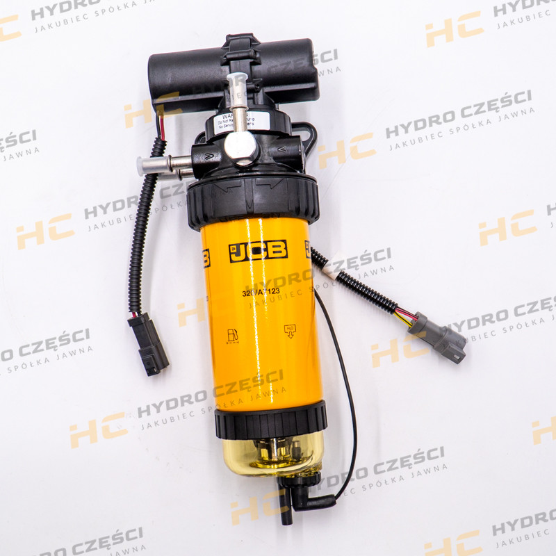 JCB Lift pump with fuel filter - ORIGINAL