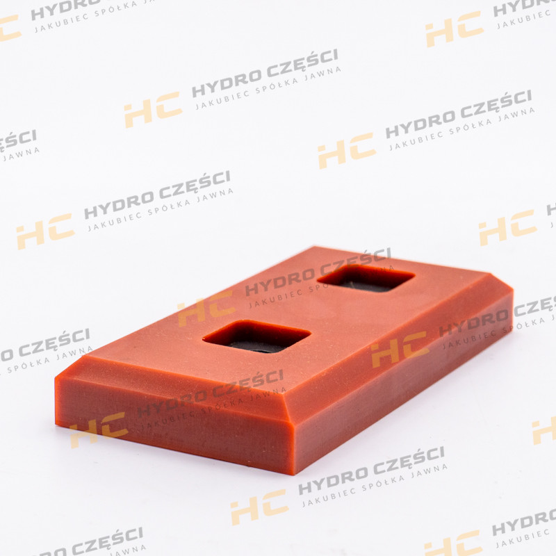 JCB Wear pad 145x75x20mm - AZERI PARTS