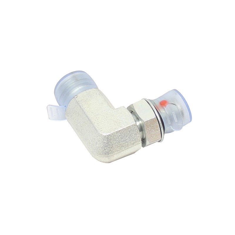 Hydro clamp housing elbow suitable for JCB 4CX 3CX