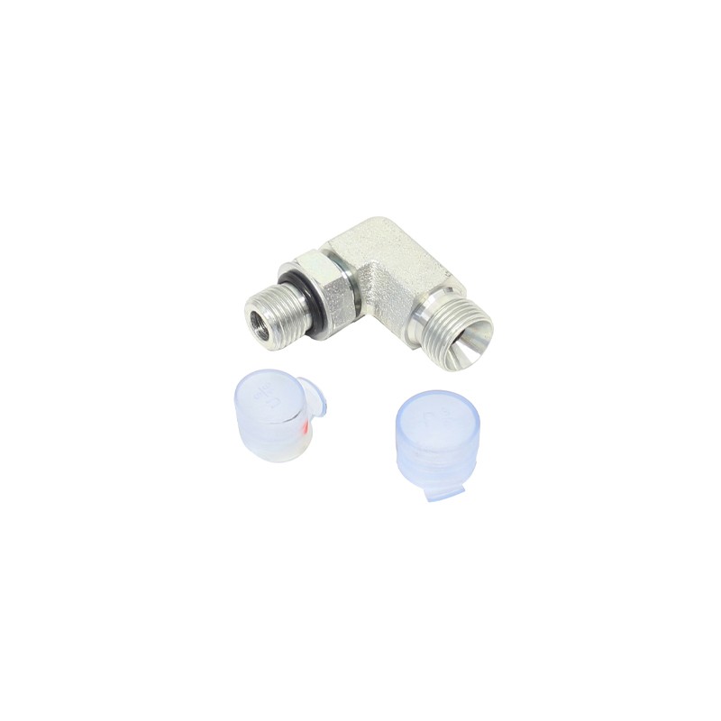 Hydro clamp housing elbow suitable for JCB 4CX 3CX