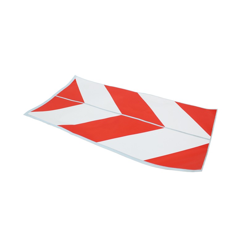 Red stabilizer decal suitable for JCB 3CX 4CX