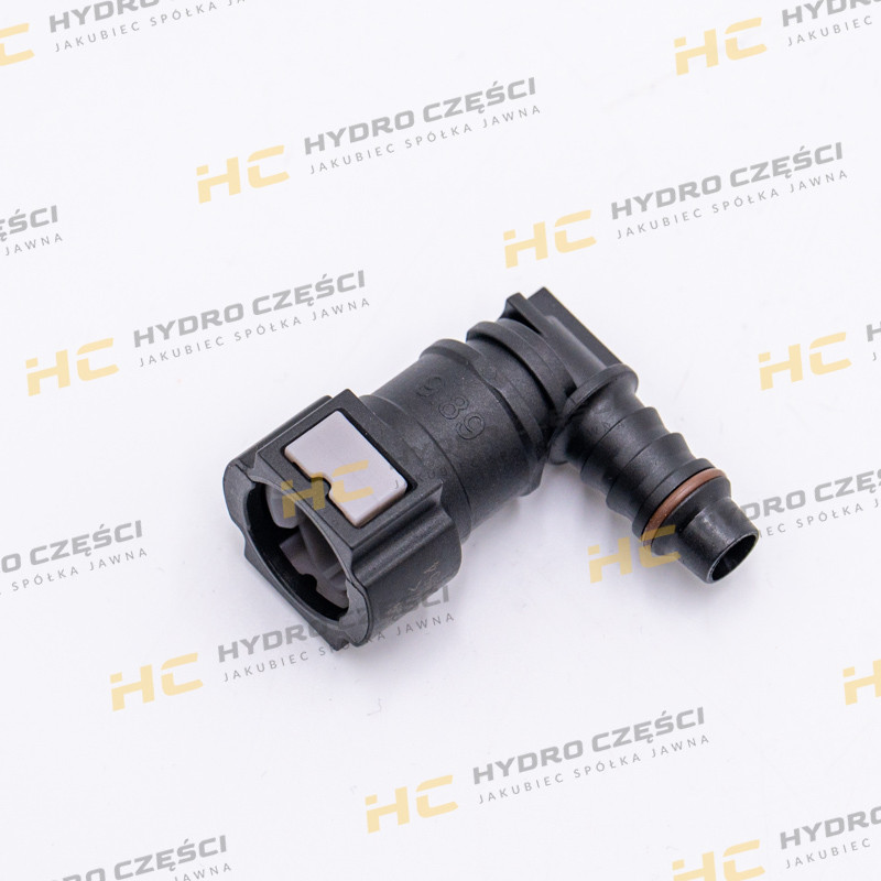 JCB Fuel connector 90 degree - AZERI PARTS