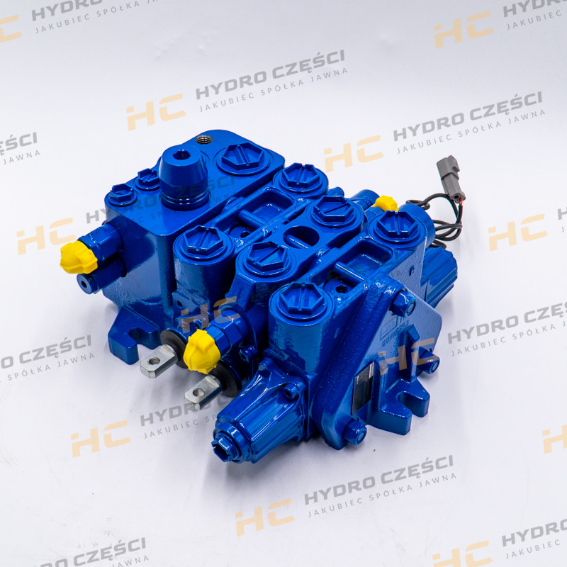 JCB Manifold front 3 sections - 3CX 4CX ORIGINAL