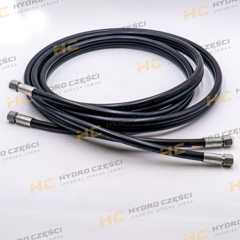 Гидравлический шланг JCB 3/8 " BSP 4300 мм - AZERI PARTS