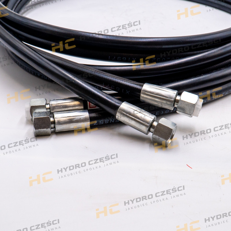 Гидравлический шланг JCB 3/8 " BSP 4300 мм - AZERI PARTS