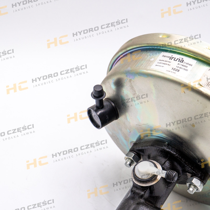 JCB Master cylinder with servo - wheeled loader