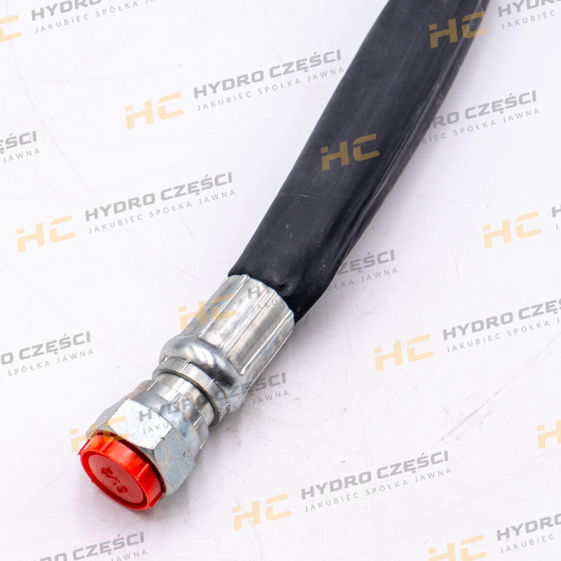 JCB Hydraulic hose 1/2BSP 720mm - AZERI PARTS