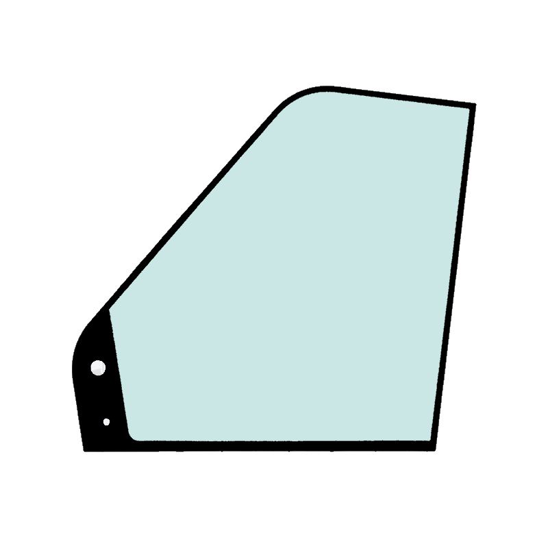 СТЕКЛО ДВЕРИ ЛЕВАЯ СТОРОНА ШЕЛКОГРАФИЯ САМОСВАЛ DOOSAN DA30-7 HYUNDAI HA45A