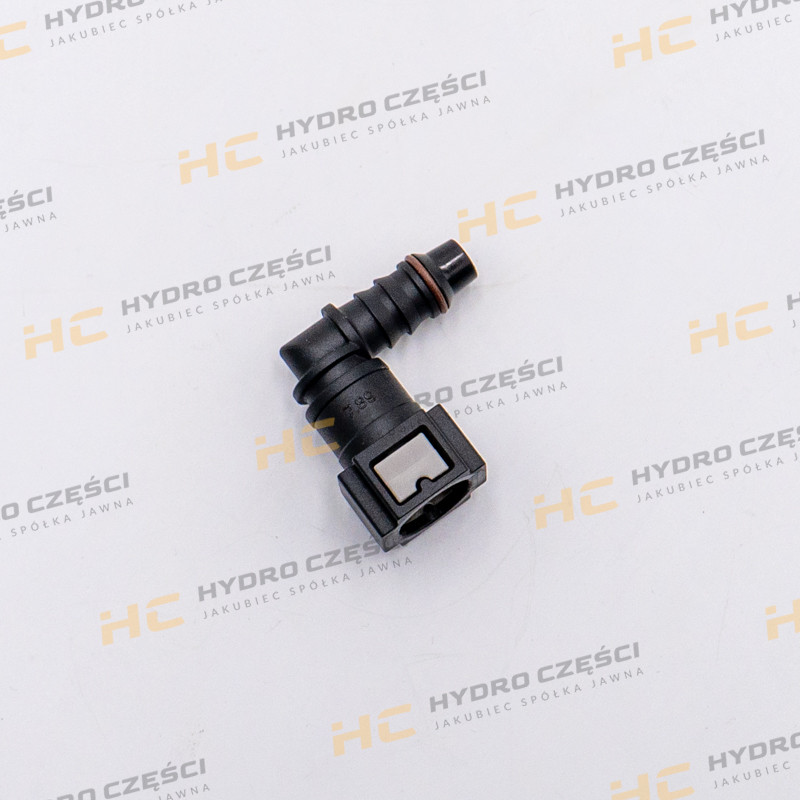 JCB Fuel pipe connector FI-7,89mm 8MM - AZERI PARTS