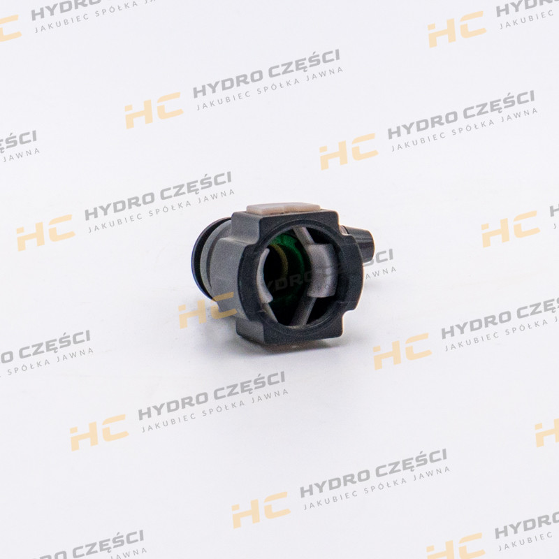 JCB Fuel pipe connector FI-9.49mm 6mm - AZERI PARTS