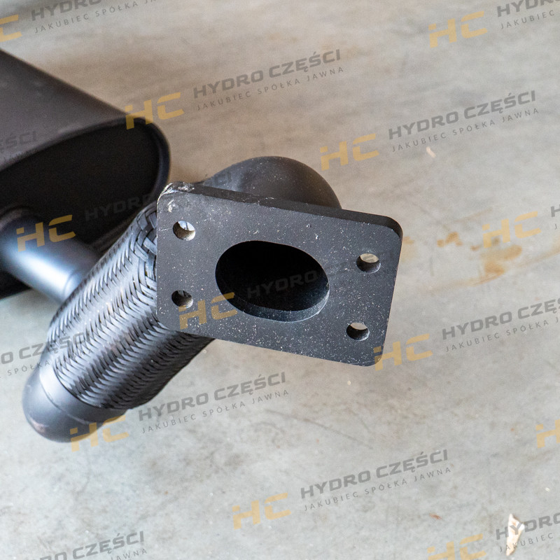 JCB Muffler (non-turbo) - AZERI PARTS