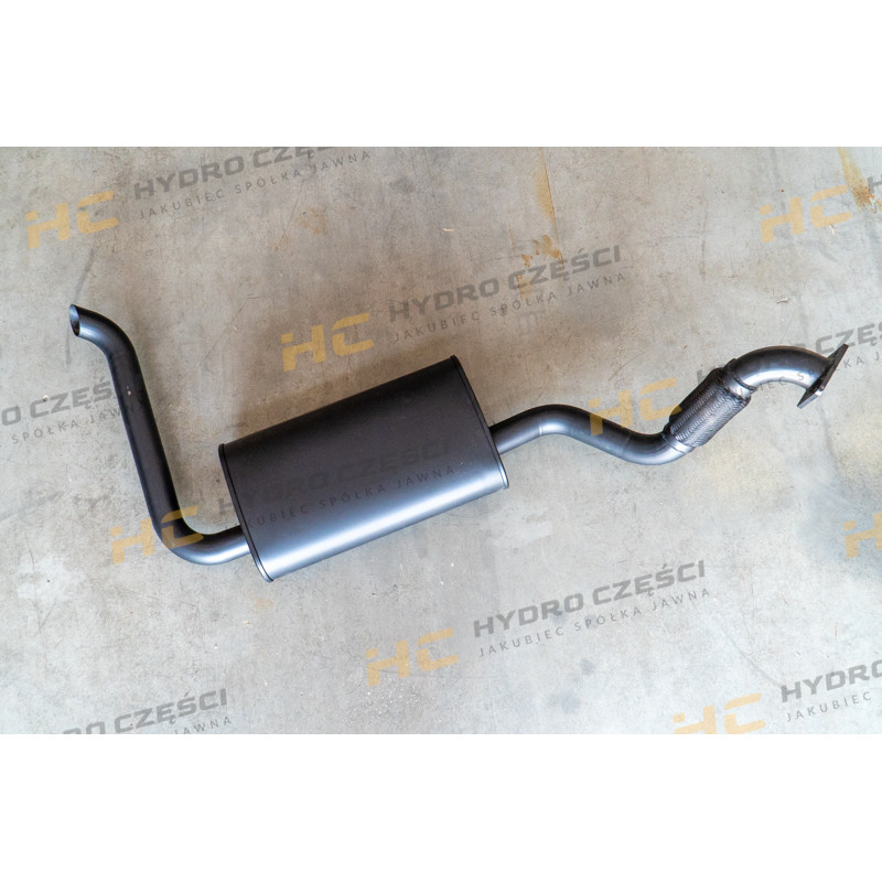 JCB Muffler (non-turbo) - AZERI PARTS