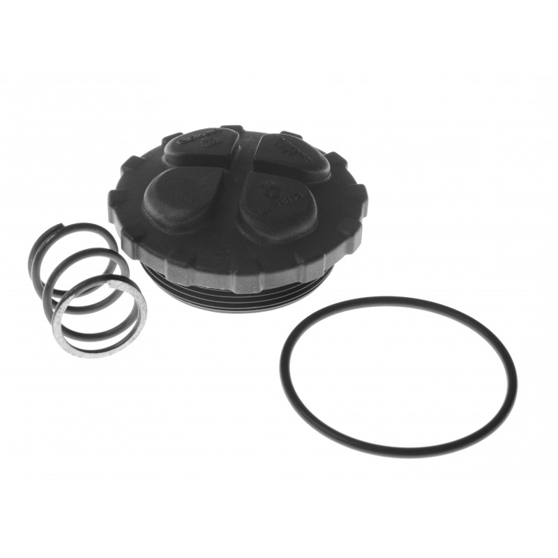 КРЫШКА ГИДРАВЛИЧЕСКОГО ФИЛЬТРА + КОЛЬЦО + ПРУЖИНА